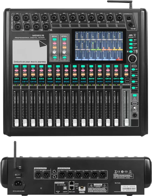 16-Channel Digital Mixing Console